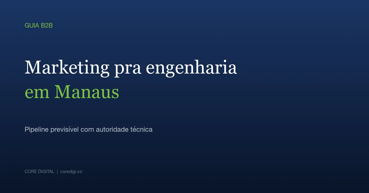 Engenharia e B2B