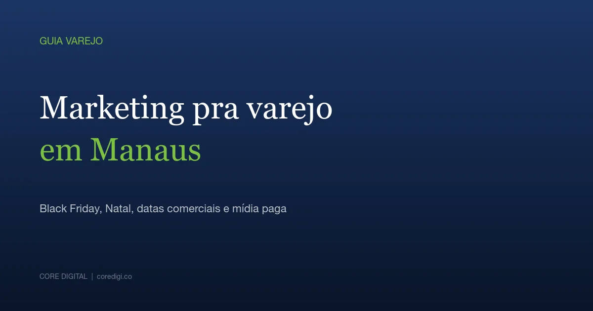 Varejo em Manaus